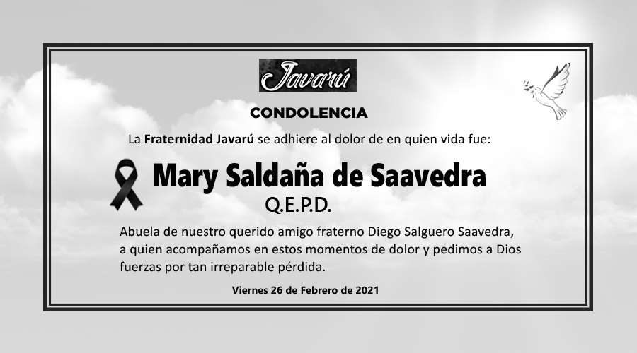 Mary Saldaña de Saavedra