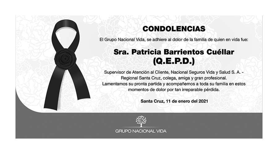 Sra. Patricia Barrientos Cuéllar