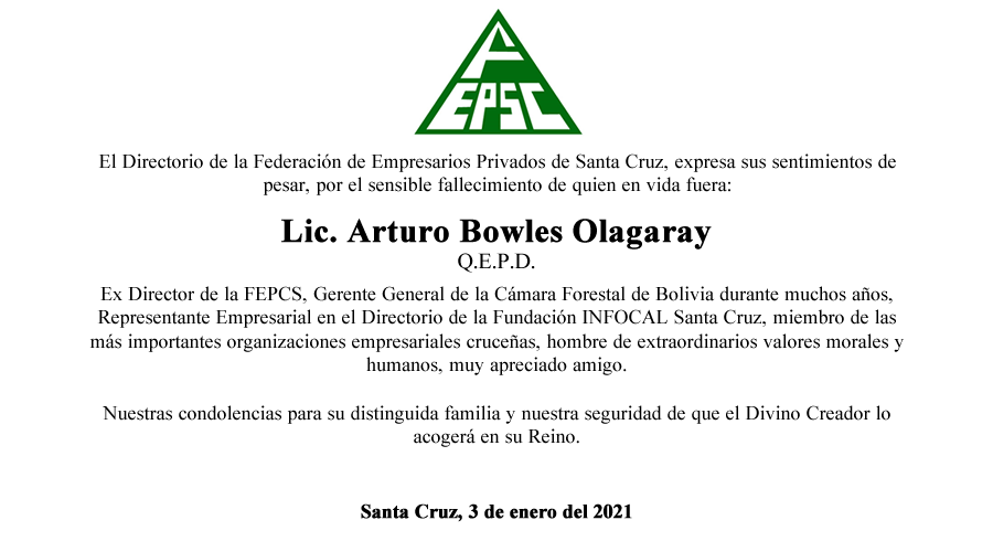 Lic. Arturo Bowles Olagaray