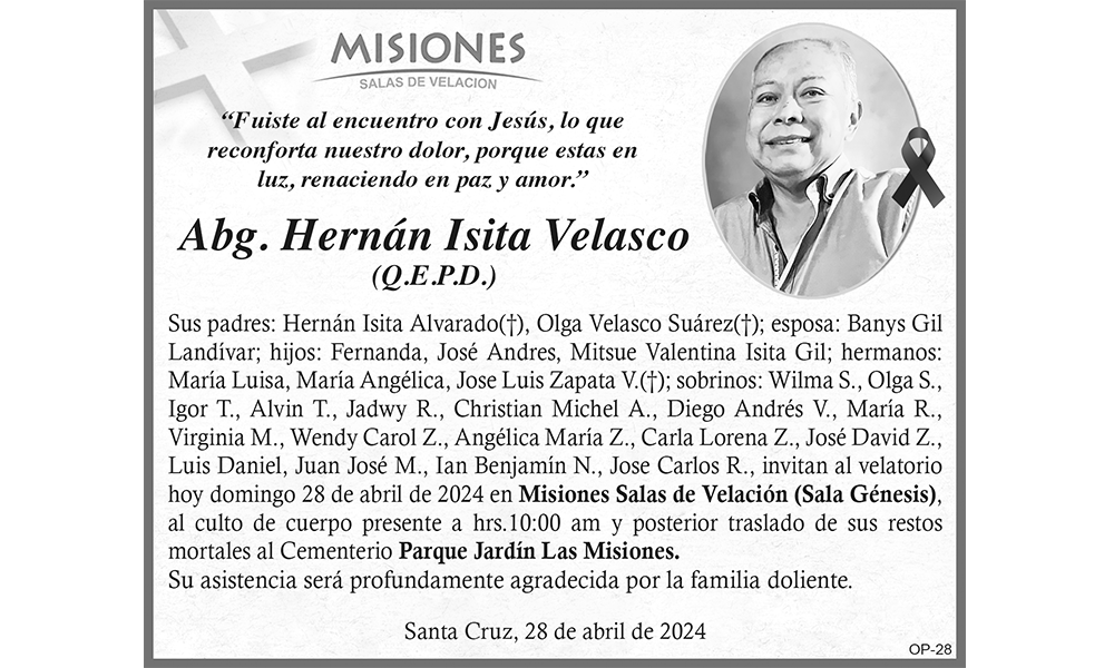Abg. Hernán Isita Velasco