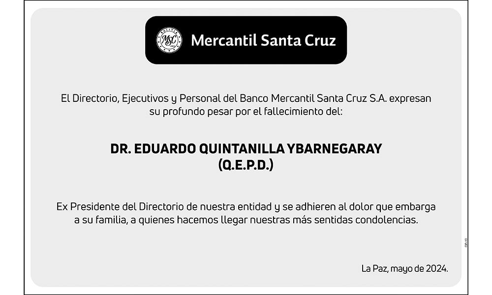 DR. EDUARDO QUINTANILLA YBARNEGARAY